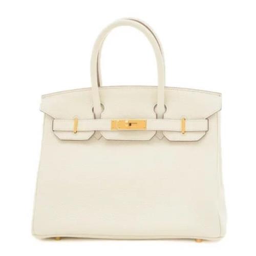 Hermès Vintage Pre-owned Laeder handvskor White, Dam