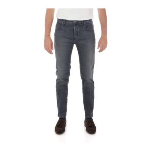 Jacob Cohën Scott 5-Ficka Jeans Blue, Herr