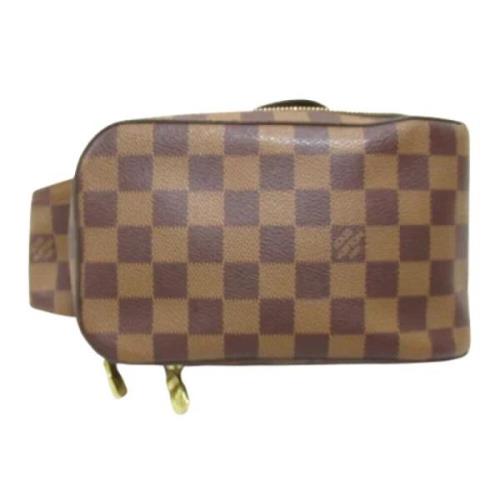 Louis Vuitton Vintage Pre-owned Canvas louis-vuitton-vskor Brown, Dam