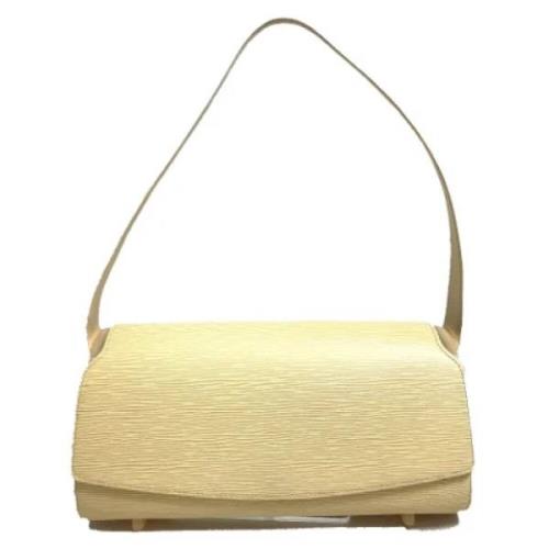 Louis Vuitton Vintage Pre-owned Laeder louis-vuitton-vskor Beige, Dam