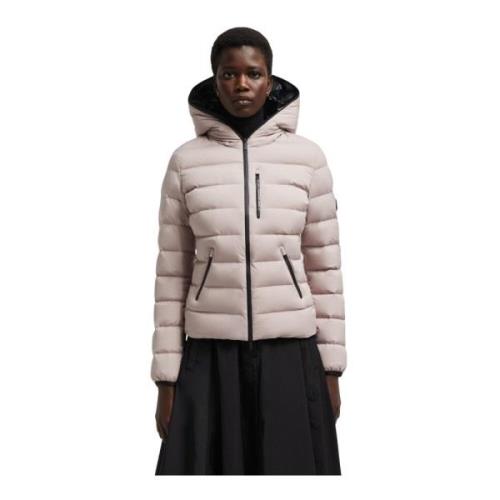 Moncler Vison Herb Dunjacka Beige, Dam