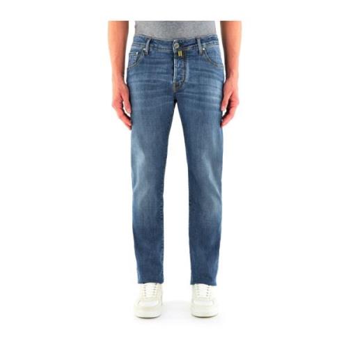 Jacob Cohën Blå Denim Jeans Blue, Herr