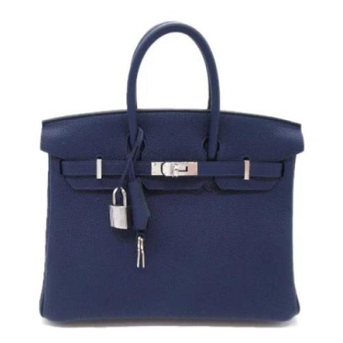 Hermès Vintage Pre-owned Laeder handvskor Blue, Dam