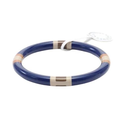 Hermès Vintage Pre-owned Tyg armband Blue, Dam