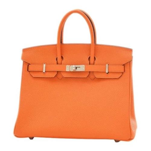 Hermès Vintage Pre-owned Laeder handvskor Orange, Dam