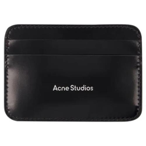 Acne Studios Laeder plnbcker Black, Dam