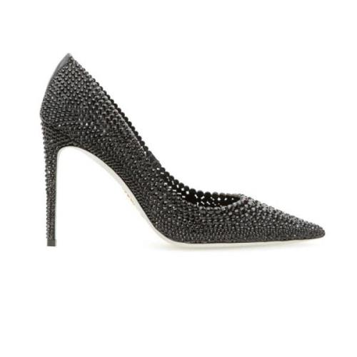 René Caovilla Svarta Pumps med C11875105R001V050 Stil Black, Dam