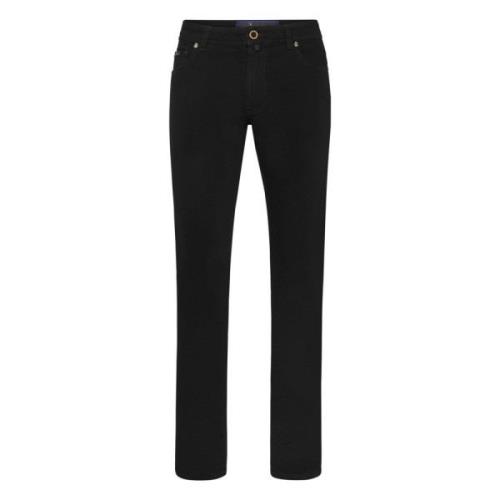 Billionaire Klassiska Denim Jeans Black, Herr