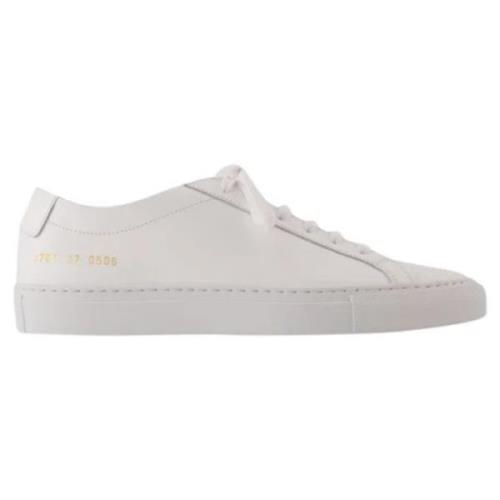 Common Projects Laeder sneakers White, Dam