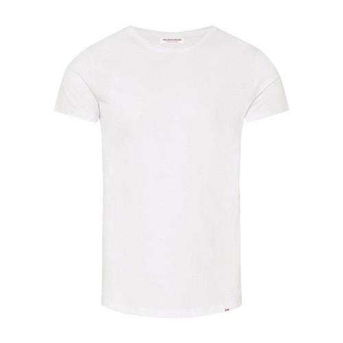 Orlebar Brown Vit Casual T-shirt White, Herr