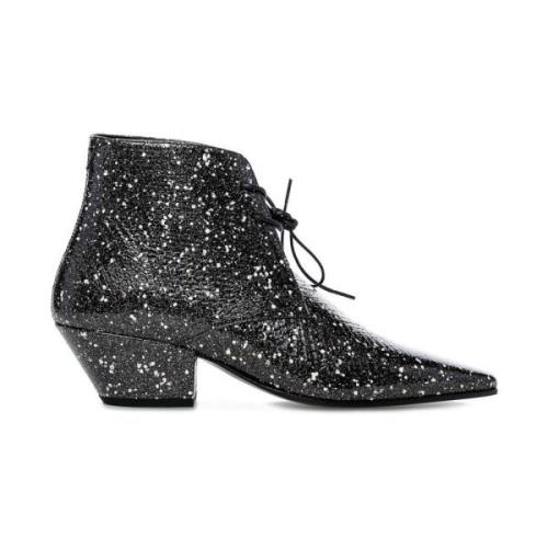 Saint Laurent Snygga Ankelboots för Kvinnor Multicolor, Dam