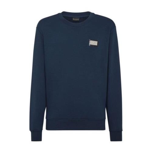 Billionaire Casual Sweatshirt med Unik Design Blue, Herr