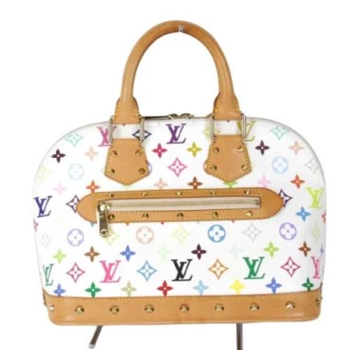 Louis Vuitton Vintage Pre-owned Canvas louis-vuitton-vskor White, Dam