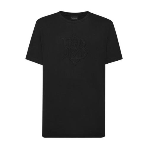 Billionaire Casual Bomull T-shirt Black, Herr