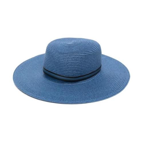 Borsalino Klassisk Fedora Hat i Svart Blue, Dam