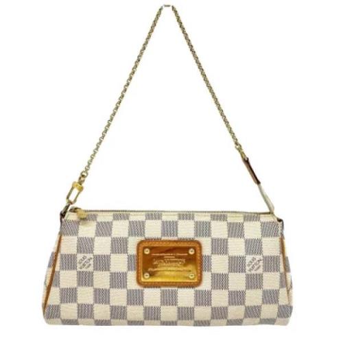 Louis Vuitton Vintage Pre-owned Canvas louis-vuitton-vskor White, Dam