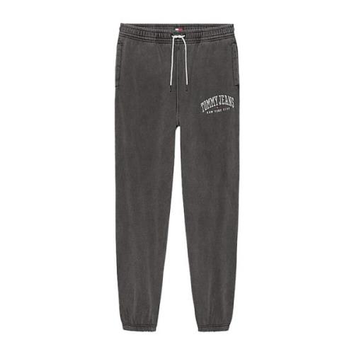 Tommy Hilfiger Bekväma Jogger Sweatpants Black, Herr