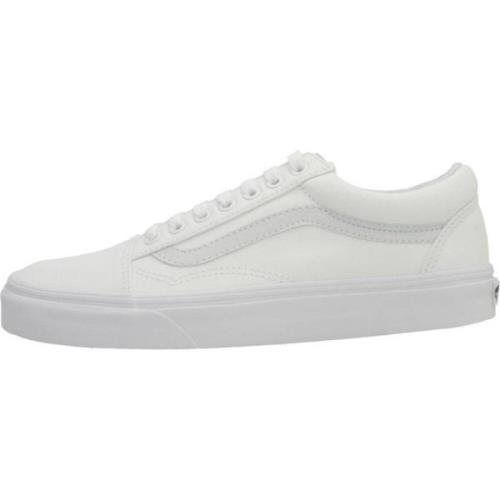 Vans Klassiska Old Skool Sneakers för Män White, Herr