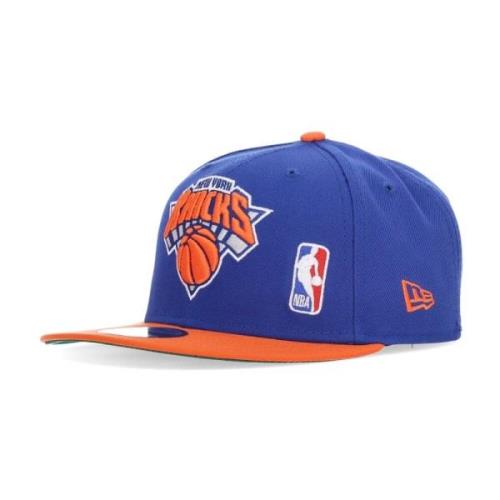 New Era Platt skärmkeps NBA Team Arch 950 Knicks Blue, Herr