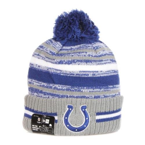 New Era NFL Pom Pom Beanie Hat Multicolor, Herr