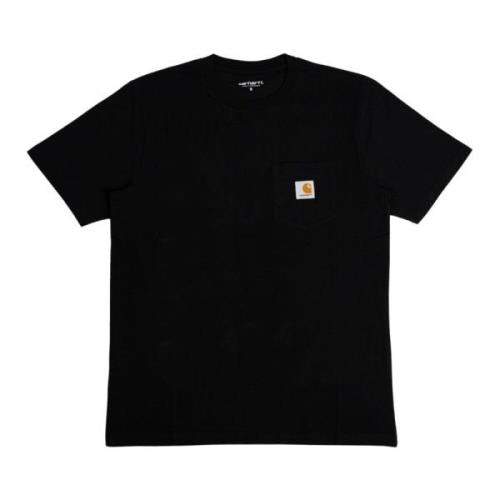 Carhartt Wip Bomullsficka T-shirt Black, Herr