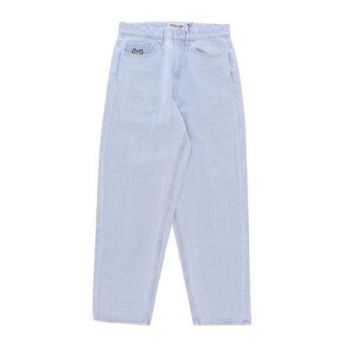 HUF Cromer Signature Ljusblå Jeans Blue, Herr