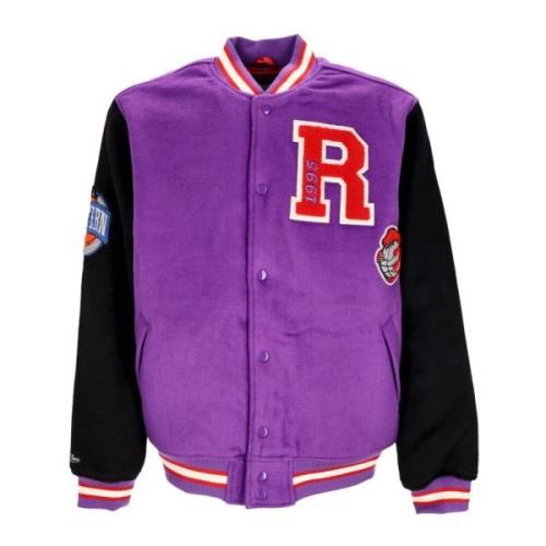 Mitchell & Ness Toronto Raptors Legacy Varsity Jacka Lila/Svart Purple...