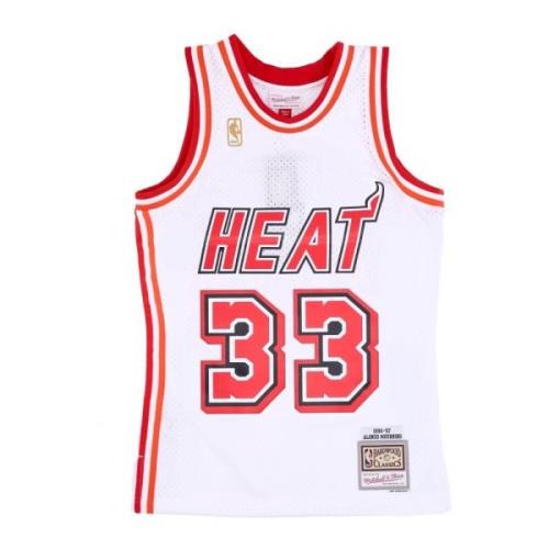 Mitchell & Ness Alonzo Mourning Basketball Tank Top White, Herr