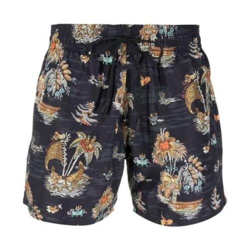 Etro Herr Badshorts Multicolor, Herr