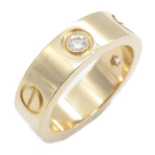 Cartier Vintage Pre-owned Metall ringar Yellow, Dam