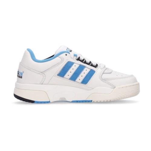 Adidas Vit Blå Tennis Sneaker Torsion Response White, Dam