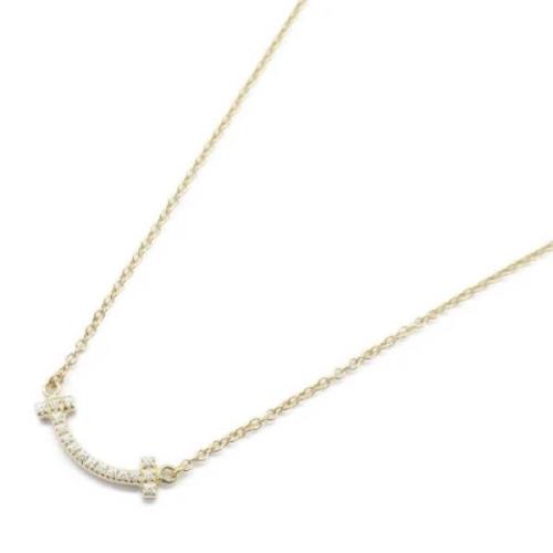 Tiffany & Co. Pre-owned Pre-owned Paerlor halsband Beige, Dam