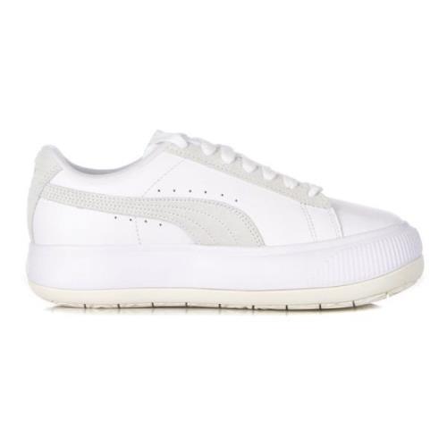 Puma Vit Mocka Låg Sko Mayu Mix White, Dam