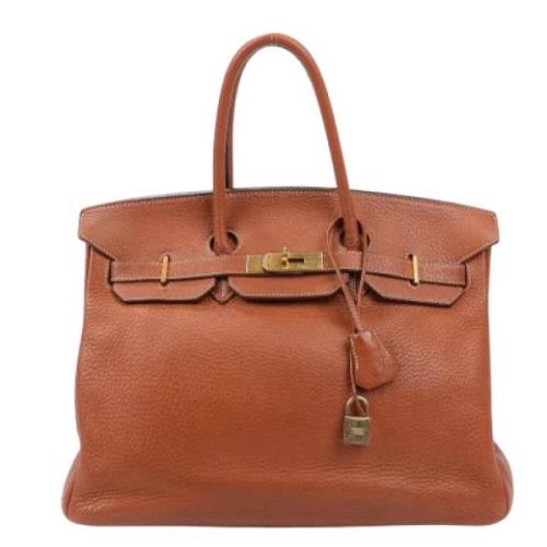 Hermès Vintage Pre-owned Laeder handvskor Brown, Dam