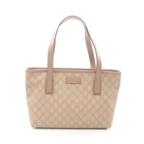 Gucci Vintage Pre-owned Laeder gucci-vskor Beige, Dam