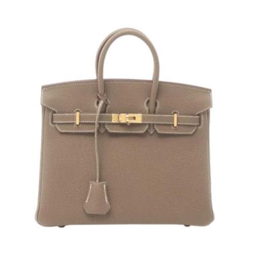 Hermès Vintage Pre-owned Laeder handvskor Gray, Dam