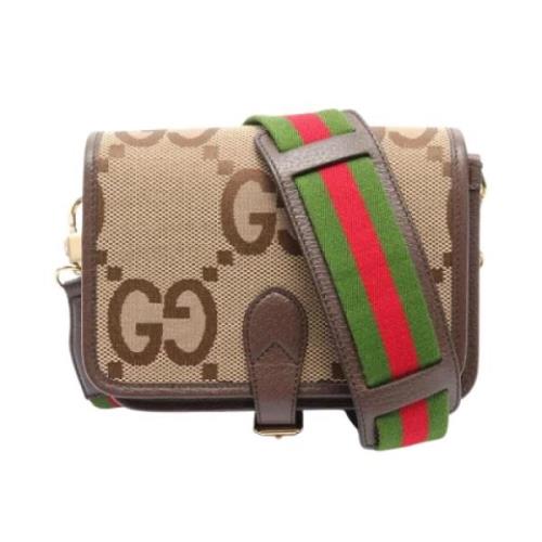 Gucci Vintage Pre-owned Laeder gucci-vskor Beige, Dam