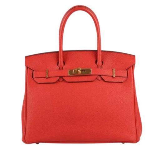 Hermès Vintage Pre-owned Laeder handvskor Red, Dam