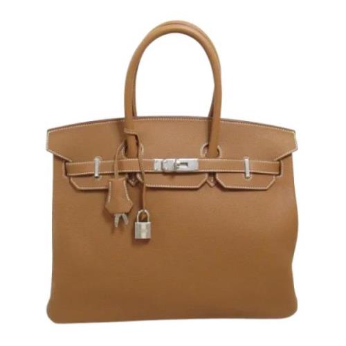 Hermès Vintage Pre-owned Laeder handvskor Brown, Dam