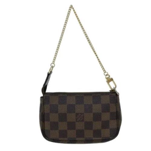 Louis Vuitton Vintage Pre-owned Canvas kuvertvskor Brown, Dam