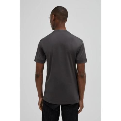 Valenza Interlock Supima T-shirt Mörkgrå Gray, Herr