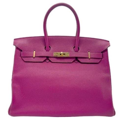 Hermès Vintage Pre-owned Laeder handvskor Pink, Dam