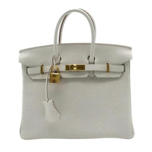 Hermès Vintage Pre-owned Laeder handvskor White, Dam