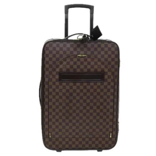 Louis Vuitton Vintage Pre-owned Canvas resvskor Brown, Dam