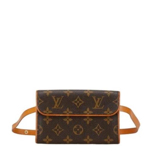 Louis Vuitton Vintage Pre-owned Canvas kuvertvskor Brown, Dam