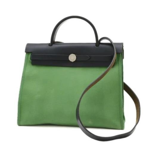 Hermès Vintage Pre-owned Laeder totevskor Green, Dam