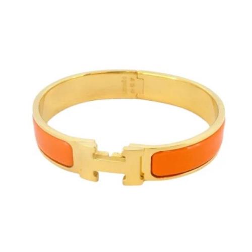 Hermès Vintage Pre-owned Metall armband Yellow, Dam