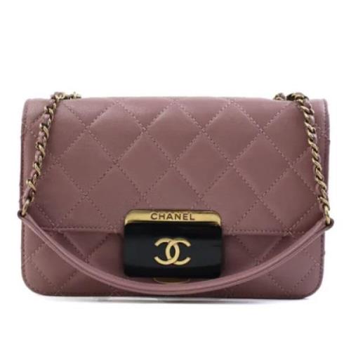 Chanel Vintage Pre-owned Laeder chanel-vskor Pink, Dam