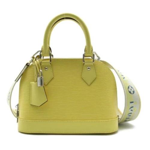 Louis Vuitton Vintage Pre-owned Laeder louis-vuitton-vskor Yellow, Dam