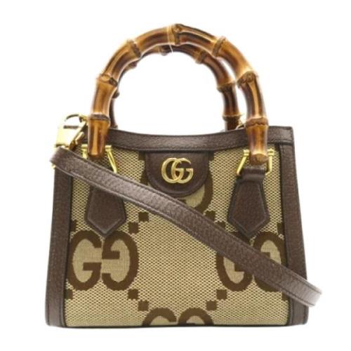 Gucci Vintage Pre-owned Laeder gucci-vskor Beige, Dam